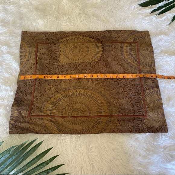 Peacock Alley Couture (2) Euro Shams and (1) Boudoir Sham Pillowcases - Picture 14 of 16